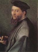 Andrea del Sarto Portrait of ecclesiastic oil painting picture wholesale